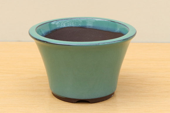 (A) Glazed Round Bonsai Pot - 5