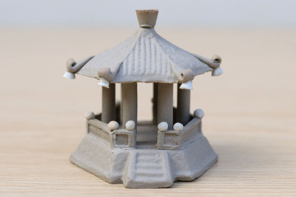 (F1) Chinese Mudmen Figurine - Pagoda